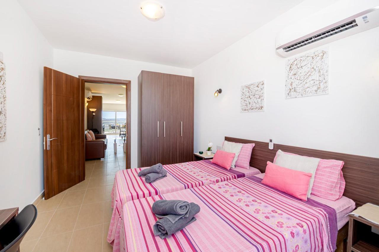 Summer Breeze Apartment With Terrace With Panoramic Views - By Getawaysmalta Mellieħa Екстериор снимка