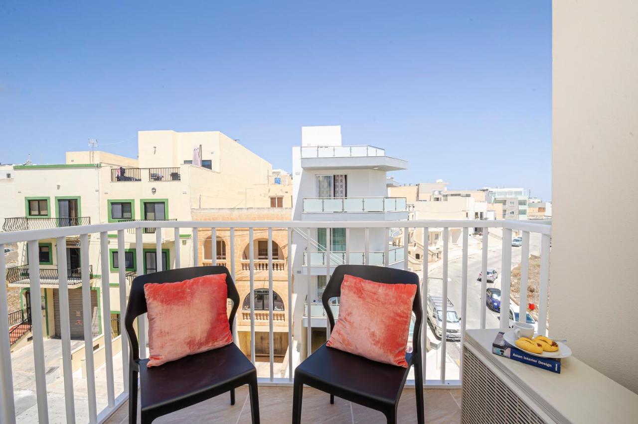Summer Breeze Apartment With Terrace With Panoramic Views - By Getawaysmalta Mellieħa Екстериор снимка