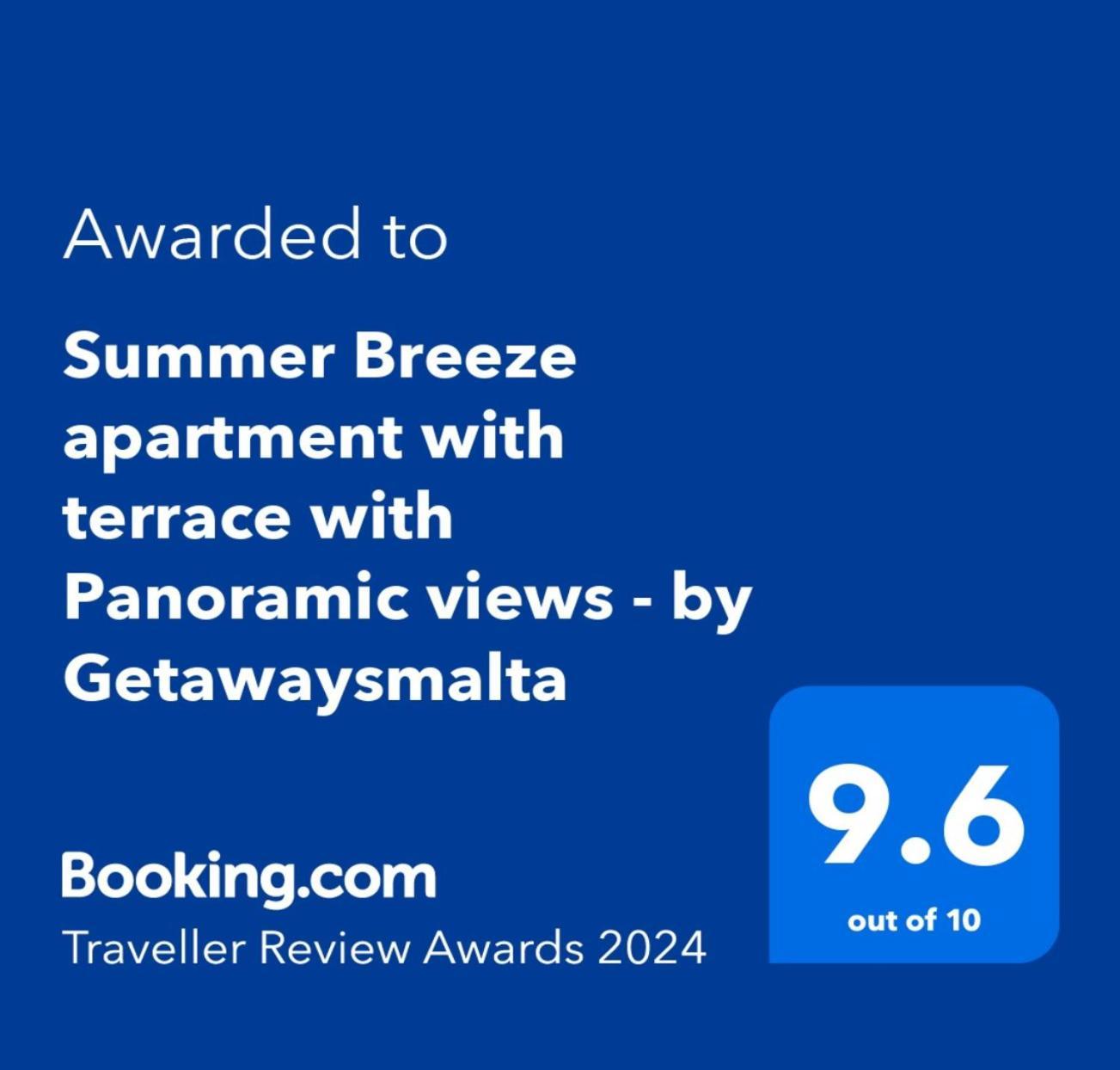Summer Breeze Apartment With Terrace With Panoramic Views - By Getawaysmalta Mellieħa Екстериор снимка